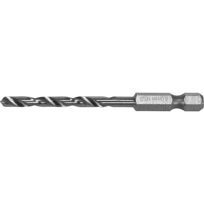 Свердло Yato по металу 4мм HEX 1/4 75/43мм (YT-44866) фото