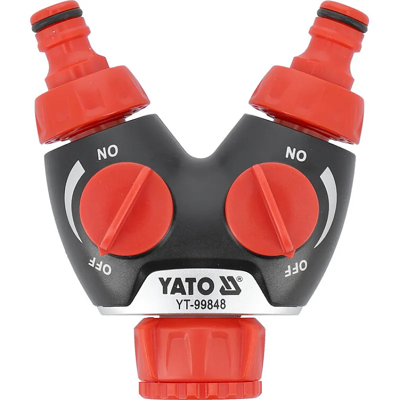 Тройник для садового шланга Yato 3/4 и 1 (YT-99848) фото