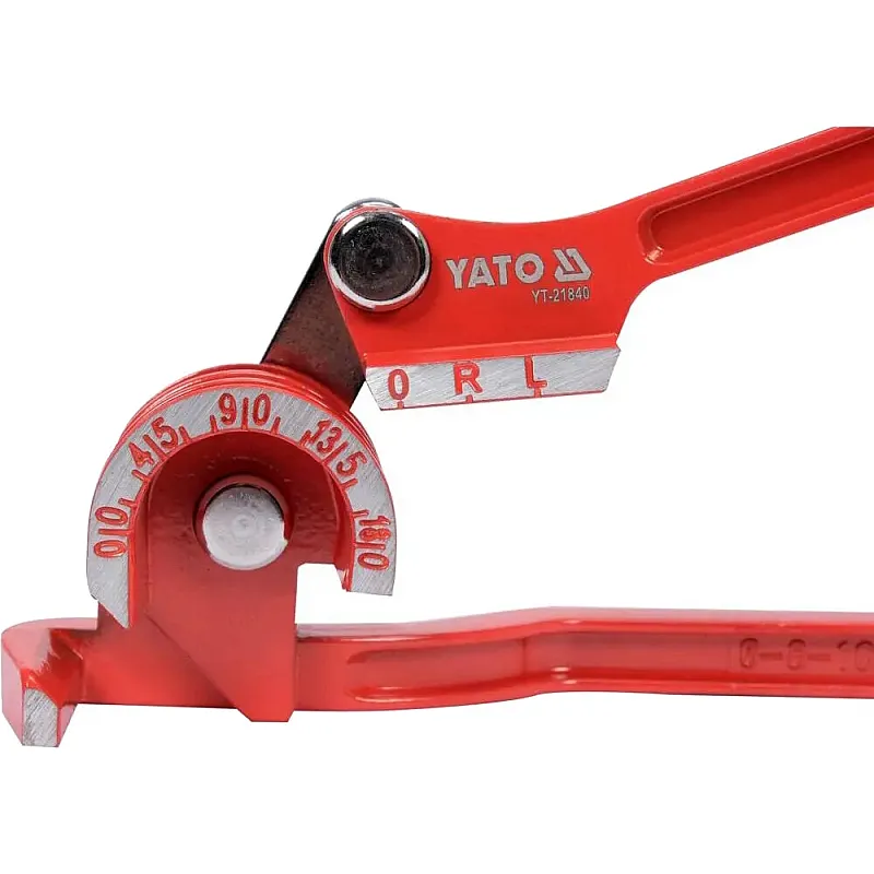 Трубогиб механічний ручний Yato для труб, 6-10 мм (YT-21840) фото