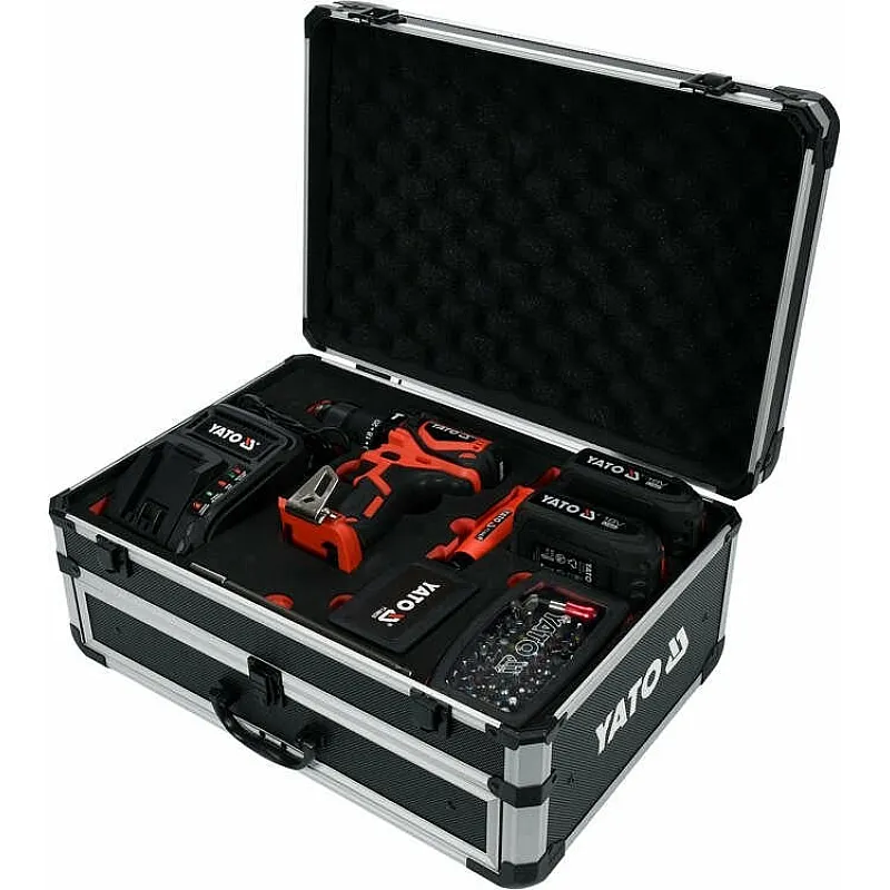 Акумуляторний дриль-шуруповерт Yato YT-44250 фото