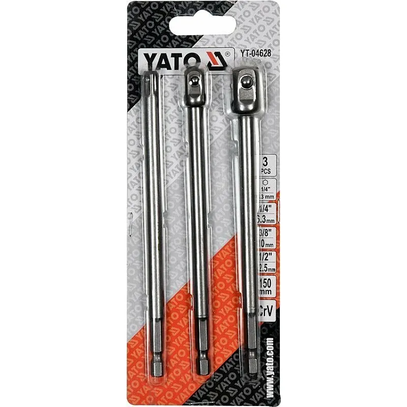 Держатели-адаптеры торцевых головок Yato YT-04628 фото