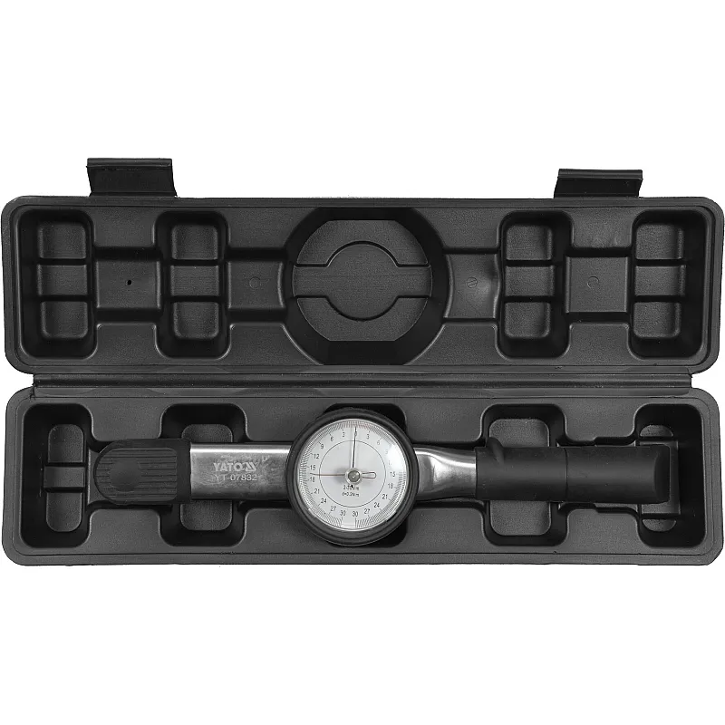 Динамометричний ключ Yato зі стрілочно-циферблатною шкалою 3/8, F 3-30 Нм (YT-07832) фото