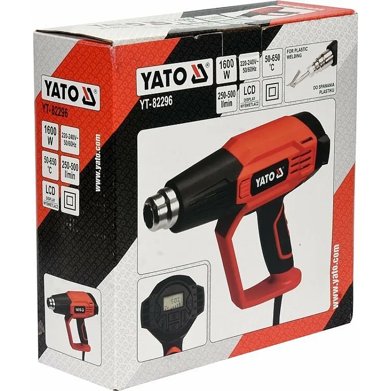 Фен будівельний Yato YT-82296 фото