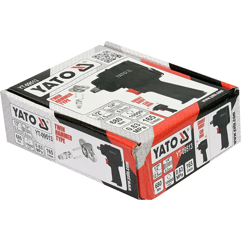 Гайковерт пневматичний ударний Yato YT-09513 фото