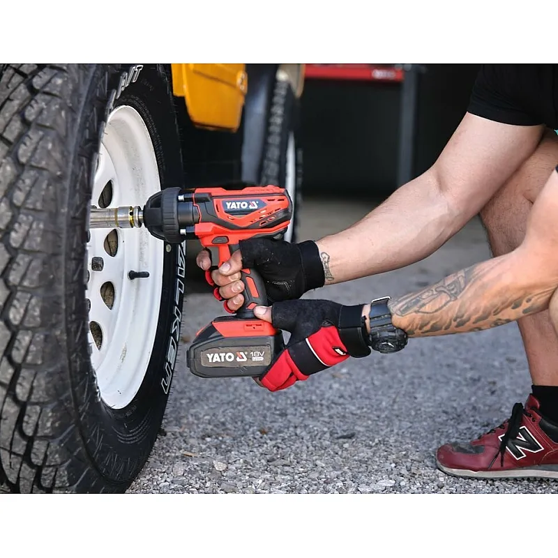 Гайковерт ударный аккумуляторный YATO (YT-82804) фото