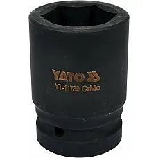 Головка торцева ударна Yato Cr-Mo 38х80 мм, 6-гранна (YT-11739)