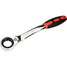 Ключ накидний з тріскачкою Yato вигнутий 27мм (YT-02386)