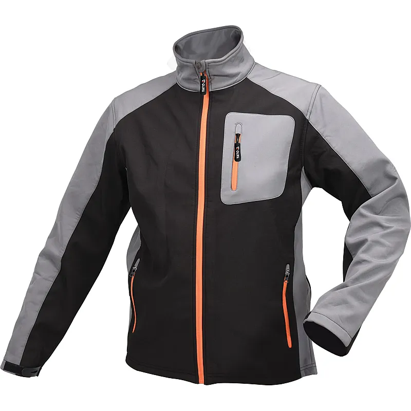 Куртка SoftShell чорно-сіра Yato YT-79534 розмір XXL фото