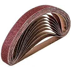 Стрічка шліфувальна YATO 20x520 мм, Р100, 10 шт. (YT-09749)