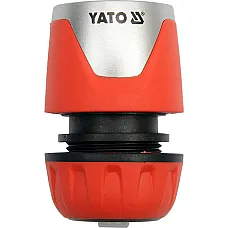 Муфта швидкознімна Yato з аквастопом для водяного шланга 1/2" (YT-99803)