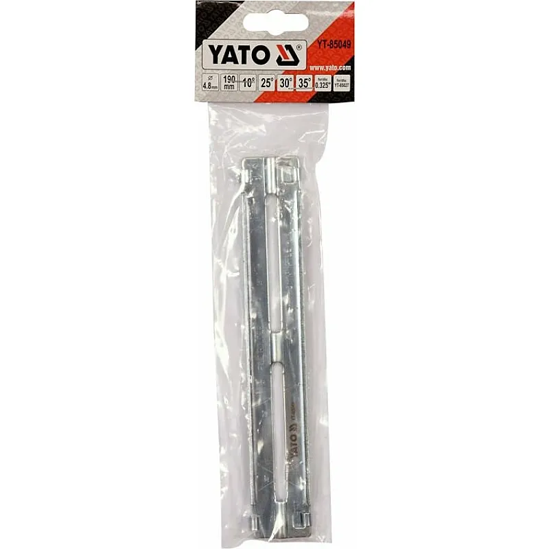 Напрямна для напилка Yato YT-85049 (під кути 10, 25, 30, 35 град.) фото