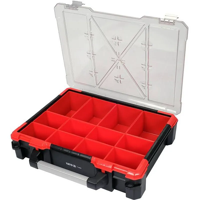 Органайзер пластиковий Yato з 12 осередками (YT-08960) фото