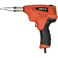 Паяльник імпульсний мережевий YATO, P = 200 Вт, макс t = 500 ° С, з аксесуарами YATO YT-82451