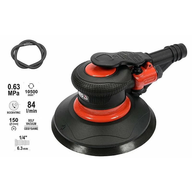 Пневмошліфмашинка ексцентрикова Yato YT-09740 фото