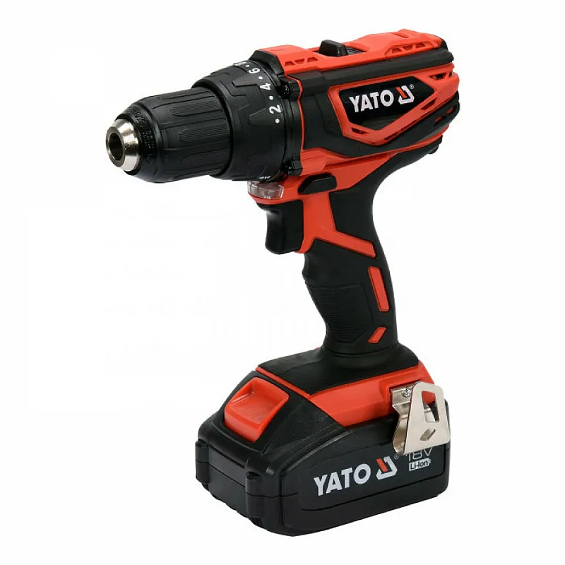 Шуруповерт-дриль акумуляторний YATO YT-82784 фото