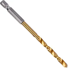 Свердло по металу YATO HSS-TIN, HEX-1/4", 6х113 мм (YT-44764)