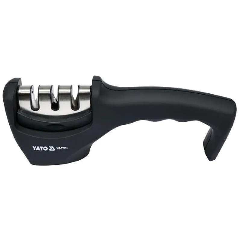 Точильний пристрій YATO для заточування ножів, 3 в 1 (YG-02351) фото