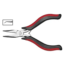 Тонкогубці Yato міні загнуті нікельовані 115 мм (YT-2084)