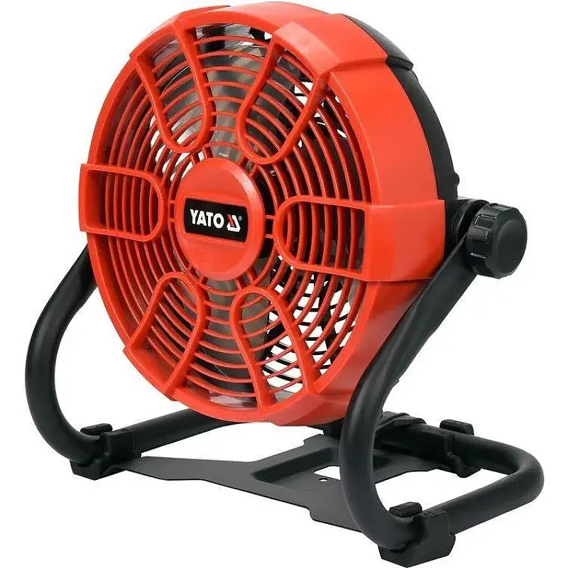 Вентилятор гібридний підлоговий YATO YT-82933 23 см без АКБ фото
