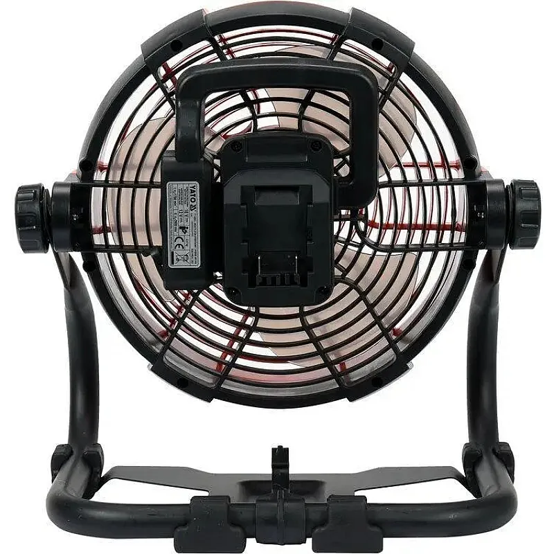 Вентилятор гібридний підлоговий YATO YT-82933 23 см без АКБ фото