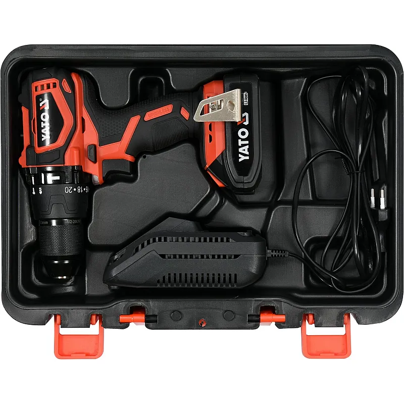 Акумуляторний дриль-шуруповерт Yato YT-82796 фото