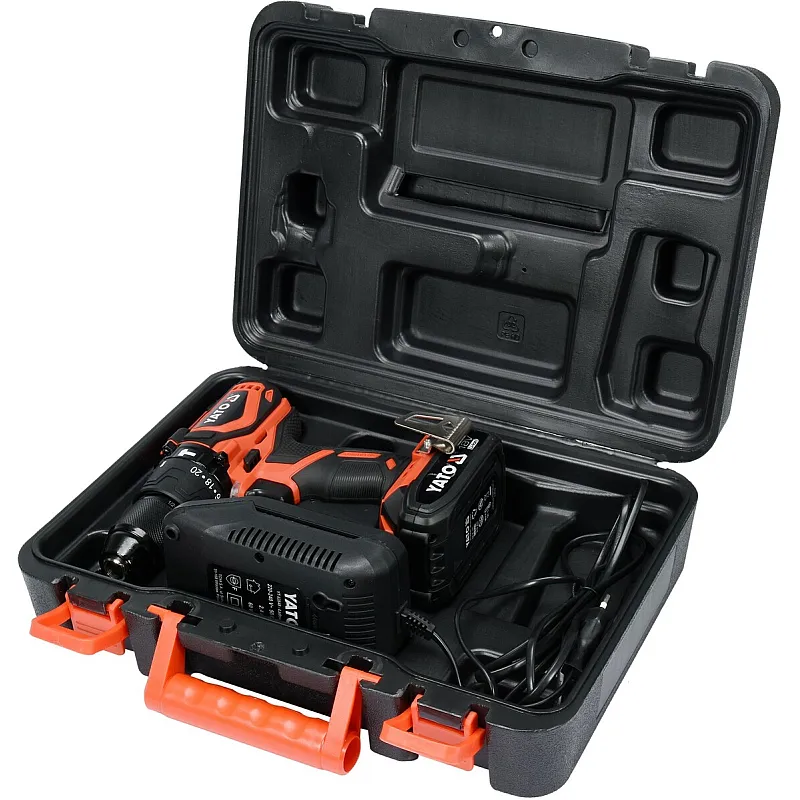 Акумуляторний дриль-шуруповерт Yato YT-82796 фото