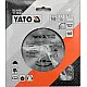 Диск пильний YATO по дереву 160х20х2.8х2.0 мм, 18 зубців (YT-6055) фото