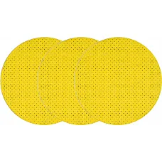 Диск шліфувальний Yato на липучці G80, 225 мм, 3 шт (YT-84601)