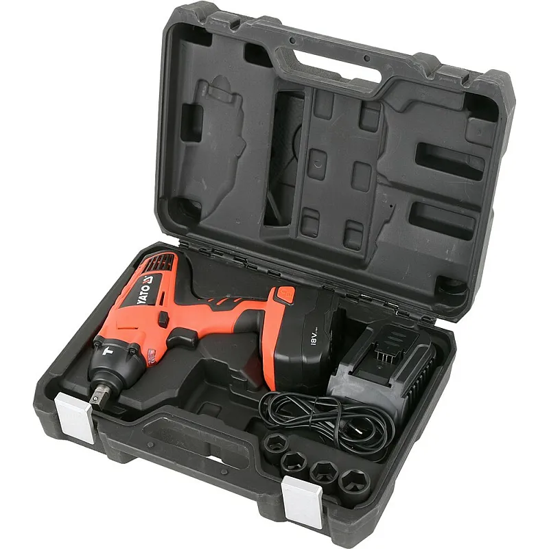 Гайковерт ударний акумуляторний Yato YT-82931 фото