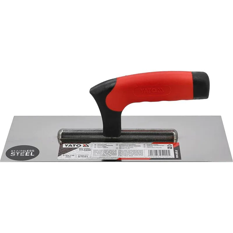 Прасувальна штукатурна Yato 270x130 мм (YT-5200) фото