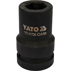 Головка торцева ударна Yato Cr-Mo 24х80 мм, 6-гранна (YT-11730)