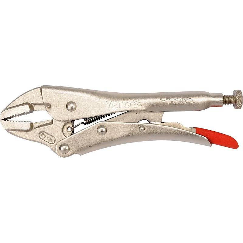 Кліщі затискні Yato Cr-Mo 180мм (YT-2452) фото