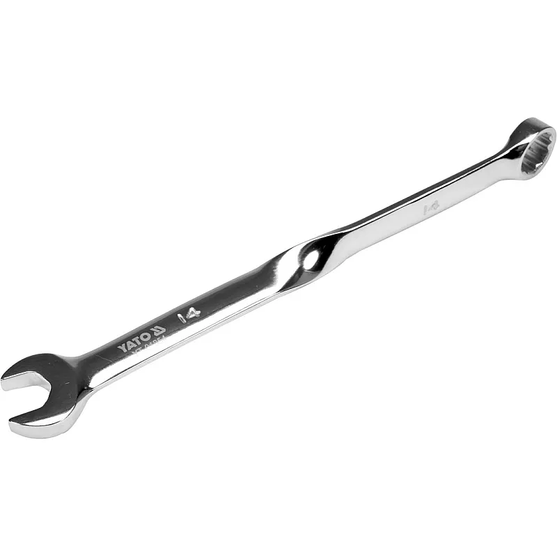 Ключ ріжково-накидний Yato кручений 14x216мм (YT-01854) фото