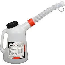 Лійка пластикова Yato з кришкою 1л (YT-06980)