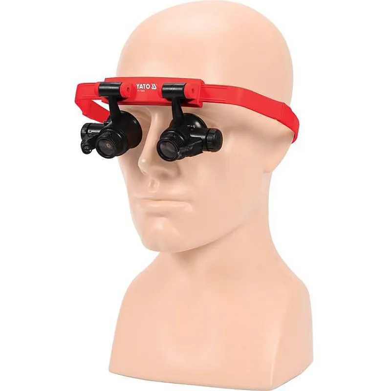 Лупи на голову з підсвічуванням Yato (YT-73840) фото