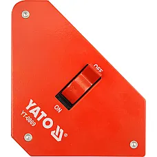 Магнітна струбцина для зварювання Yato 117х192х32 мм (YT-0869)