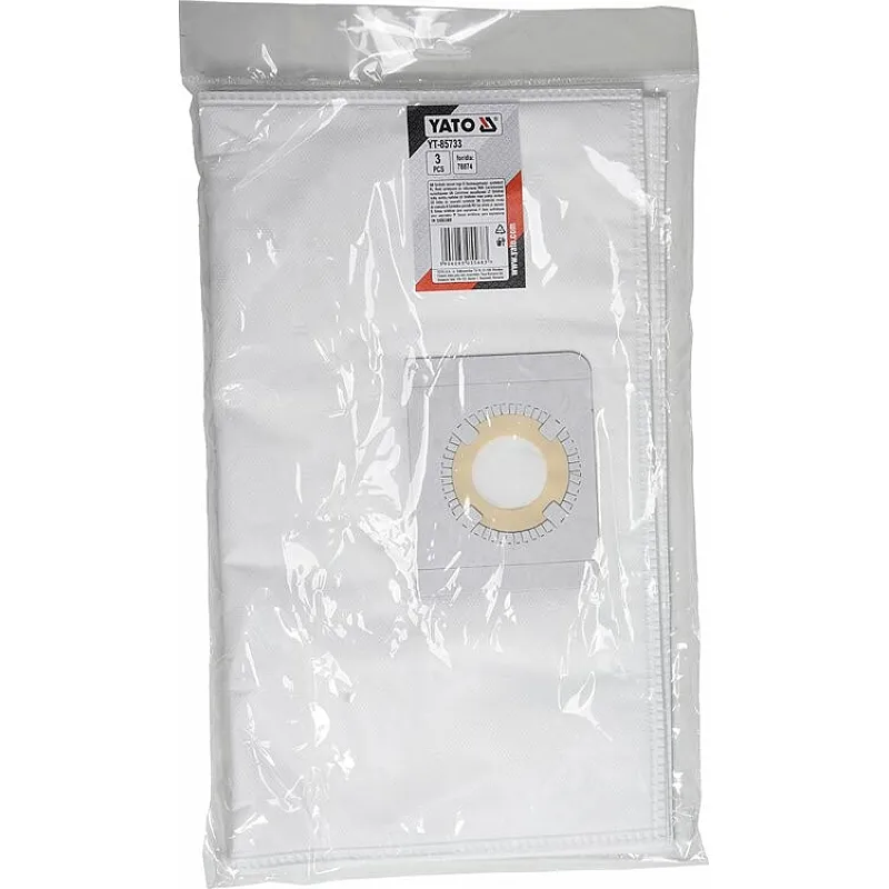 Мішки для пилососу Yato YT-85733 3 шт. (для 78874) фото