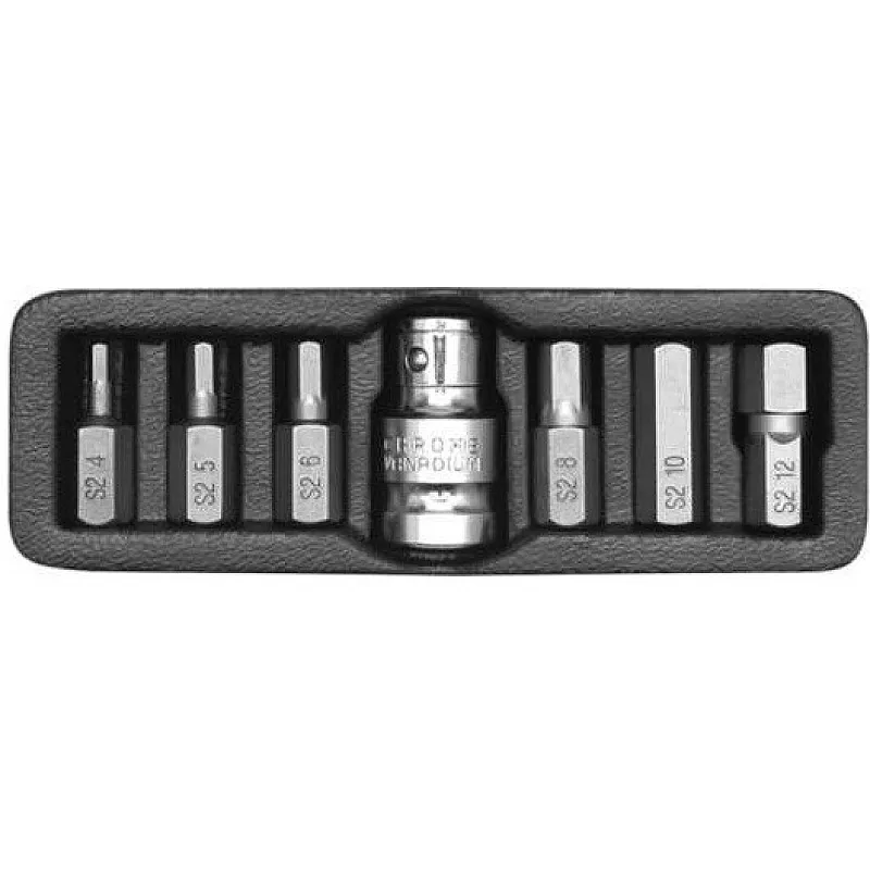 Набор насадок отверточных YATO HEX 30 мм (YT-0412) фото