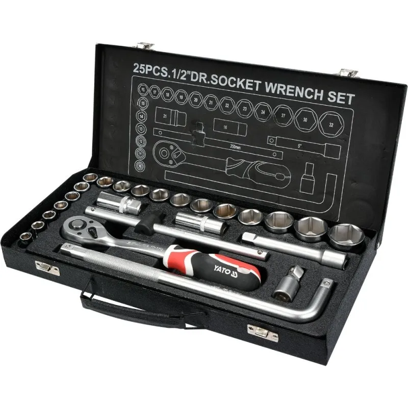 Набір торцевих головок Yato YT-12671 фото