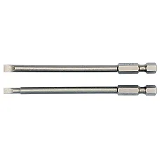 Насадки отверточные Yato шлиц SL4/SL5x100 мм (YT-0484) 2 шт