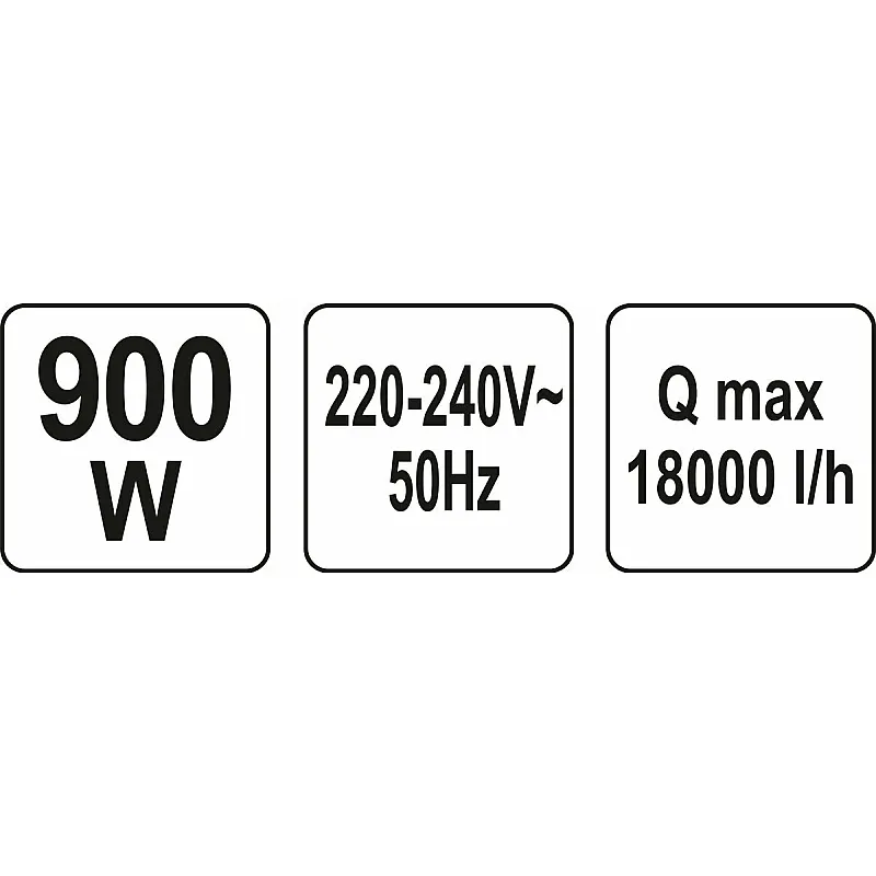 Насос для брудної води Yato YT-85333 фото