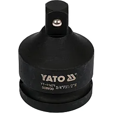 Переходник ударный Yato 3/4"х1/2", 55 мм (YT-11671)