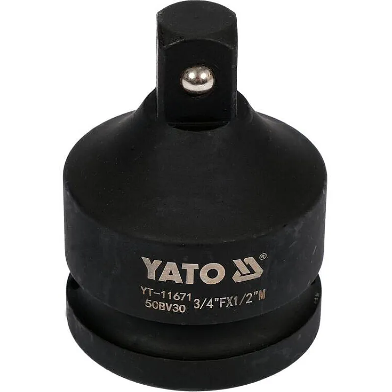Переходник ударный Yato 3/4х1/2, 55 мм (YT-11671) фото
