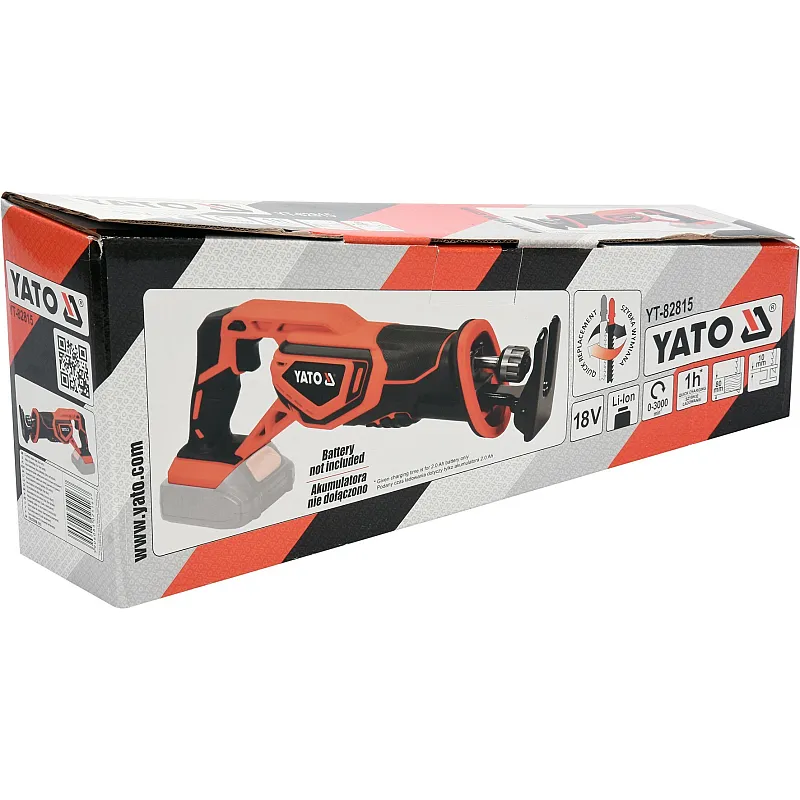 Пила акумуляторна Yato YT-82815 (без акумулятора та ЗУ) фото