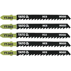 Полотно для електролобзика YATO 6TPI, 100 мм, 5 шт. (YT-3403)