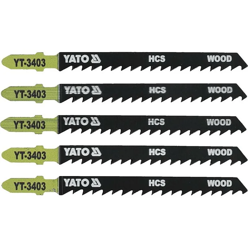 Полотно для електролобзика YATO 6TPI, 100 мм, 5 шт. (YT-3403) фото