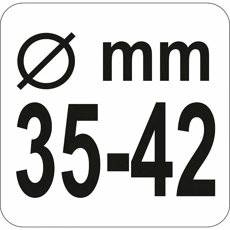 Знімач шарніру рульової рейки Yato 35-42 мм (YT-06160) фото