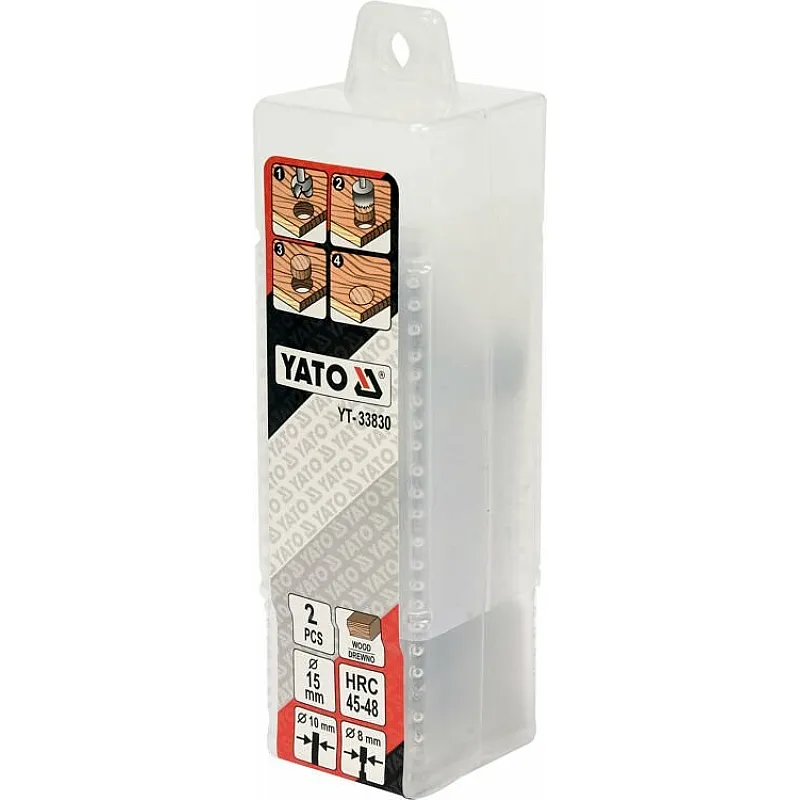 Свердла по дереву Yato YT-33830 фото