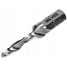 Свердло-мітчик YATO М4х0.7 мм, HSS М2, HEX-1/4", 39/6 мм (YT-44841)