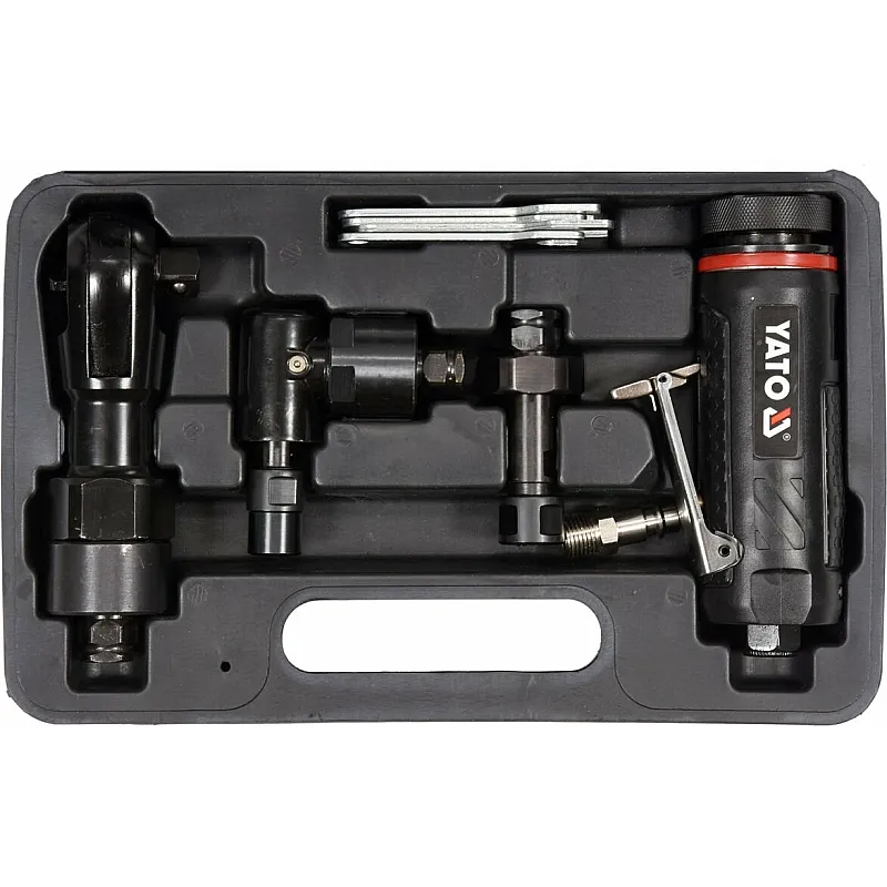 Тріскачка шліфувальні машини кутова і пряма Yato YT-09860 фото